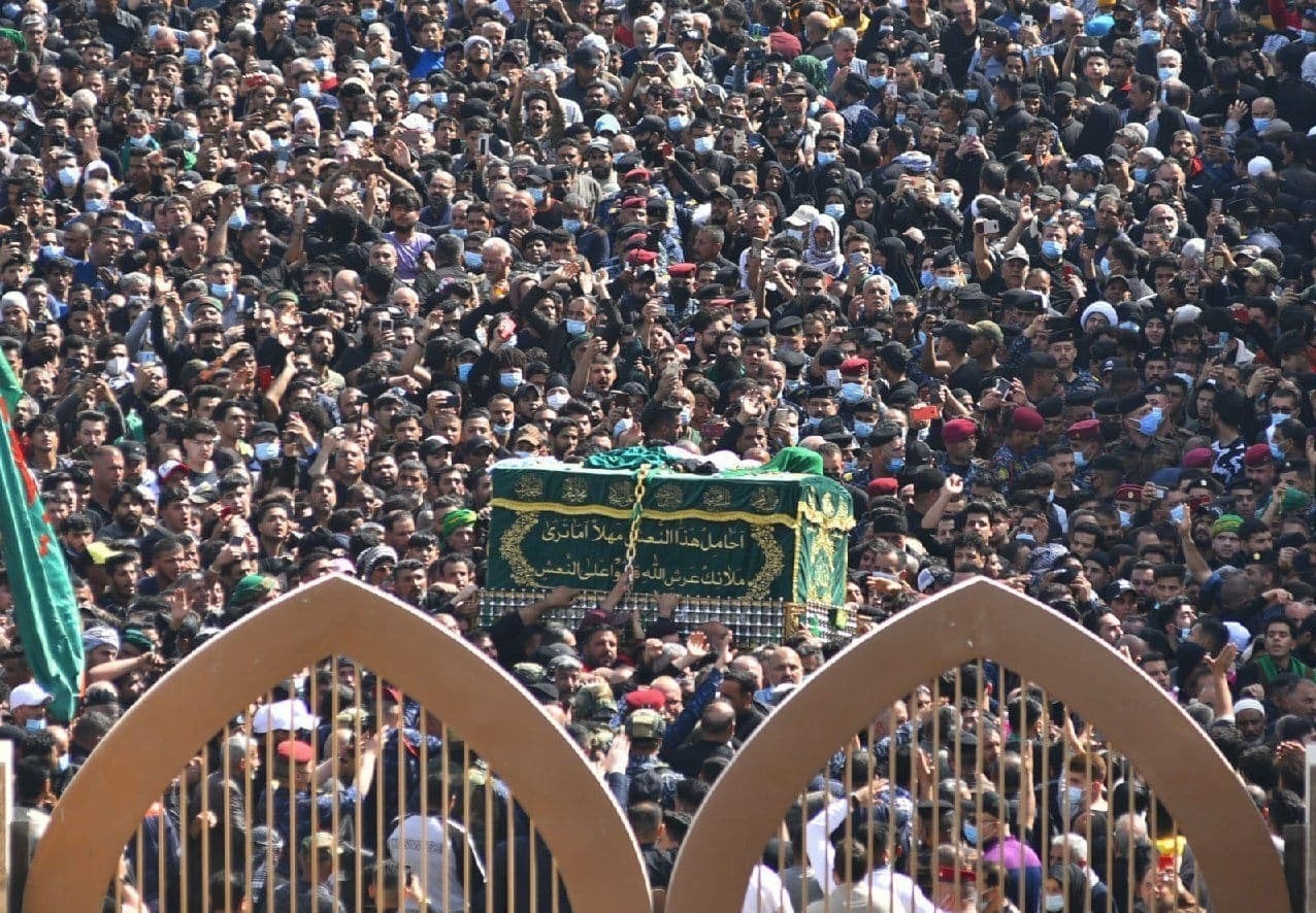 حضور ۱۰ میلیون زائر در کاظمین عراق در سالروز شهادت امام موسی کاظم (ع)