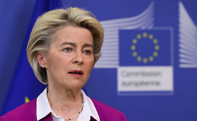 رئيسة المفوضية الأوروبية تدعو لدمج أوكرانيا في الاتحاد الأوروبي