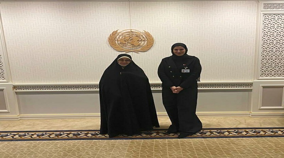 مساعدة الرئيس الايراني تقترح إنشاء مجموعة عمل خاصة بالمرأة في قطر