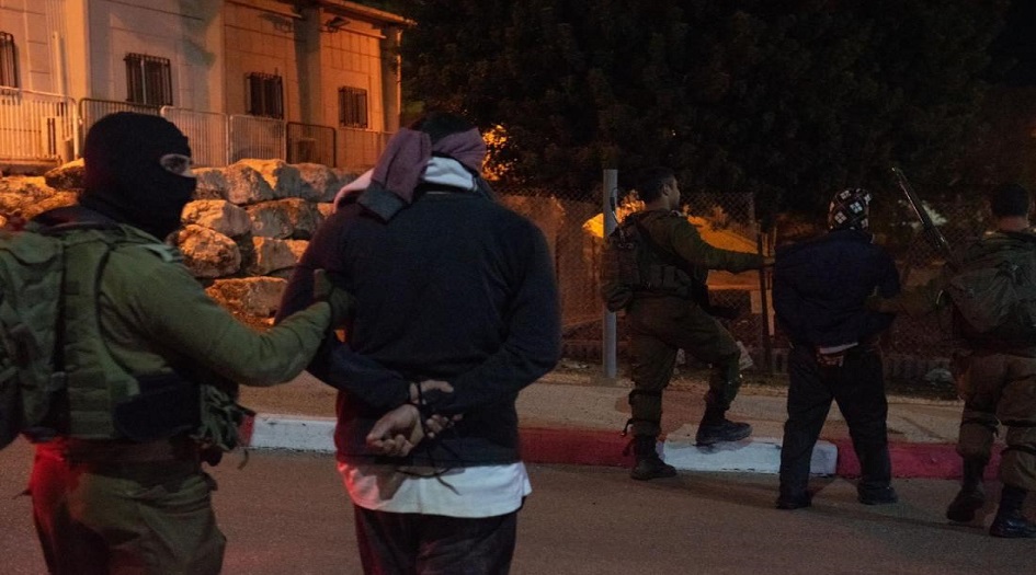 قوات الاحتلال تعتقل 5 مواطنين في جنين والخليل