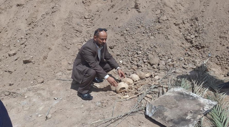 العراق.... إكتشاف مقبرة جماعية في النجف الاشرف