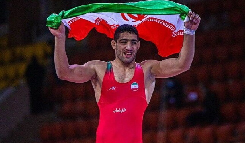 الايراني ناصر عليزادة يتوّج بلقب اسيا في المصارعة الرومانية 2022
