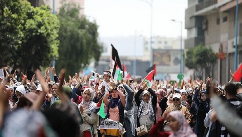 مسيرات بالداخل الفلسطيني نصرة للمسجد الأقصى وكنيسة القيامة