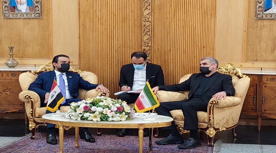 رئيس مجلس النواب العراقي  يصل إلى إيران