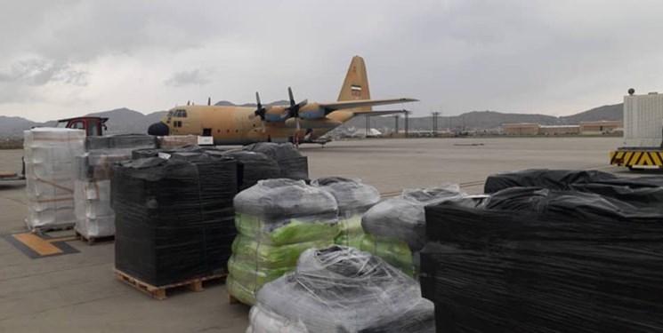 وصول مساعدات انسانية ايرانية الى مطار كابول