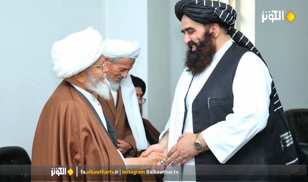 دیدار وزیر خارجه طالبان با متنفذین جامعه تشیع افغانستان