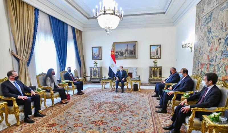 دیدار مقامات ارشد آمریکایی و مصری