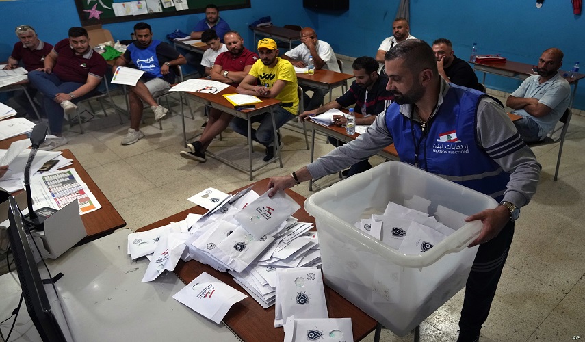 النتائج الأولية للانتخابات النيابية اللبنانية