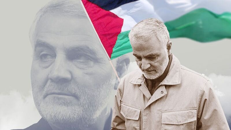 مقاومت فلسطین: شهید سلیمانی، شریک پیروزی در نبرد شمشیر قدس بود