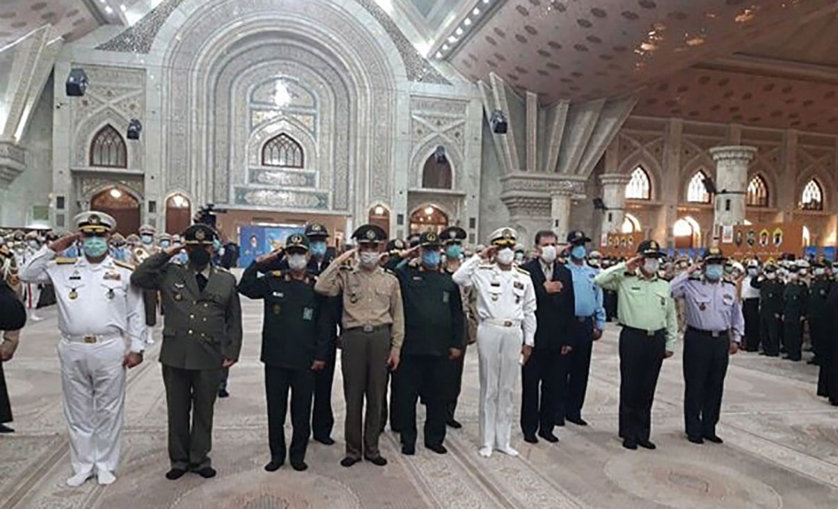 تجدید میثاق فرماندهان ارشد نیروهای مسلح با آرمان های امام خمینی (ره)