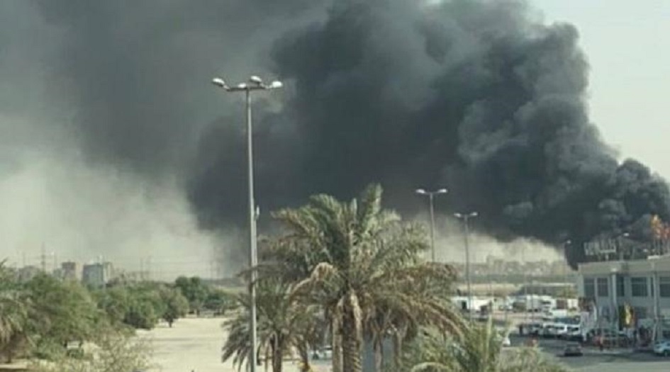 حريق هائل في سوق بالعاصمة الكويتية
