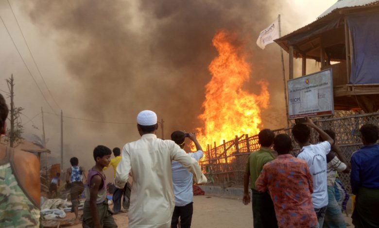 مصرع 22 شخصا على الأقل جراء حريق بمستودع في بنغلادش