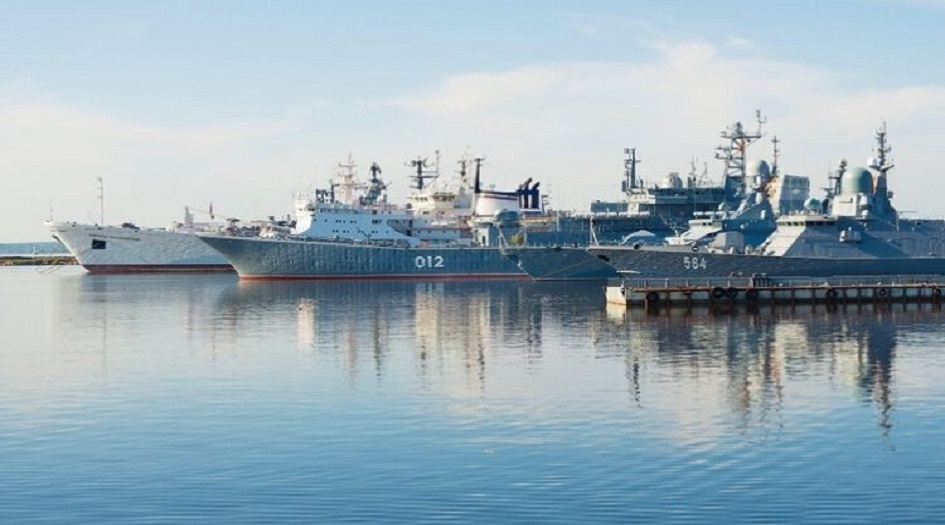 الاسطول الروسي يجري مناورات واسعة في بحر البلطيق