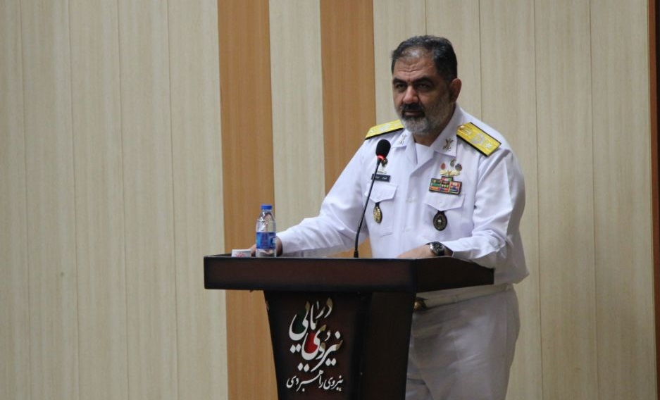  امیر دریادار ایرانی : نیروی دریایی ، برای ایجاد امنیت در دریاها حضور دارد