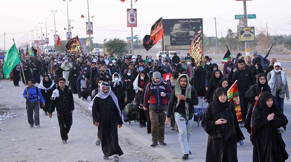 العراق يلغي تأشيرات الدخول للزوار الايرانيين المشاركين في مسيرة الاربعين 