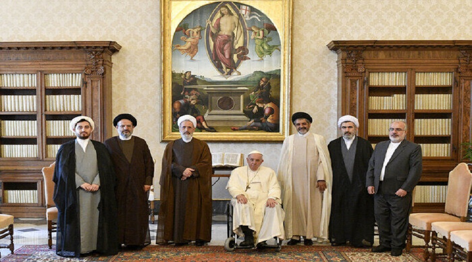  البابا فرنسيس يتحدث عن شجاعة إيران في مختلف القضايا العالمية