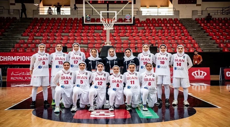 منتخب ناشئات ايران يفوز على نظيره اللبناني في بطولة آسيا لكرة السلة 