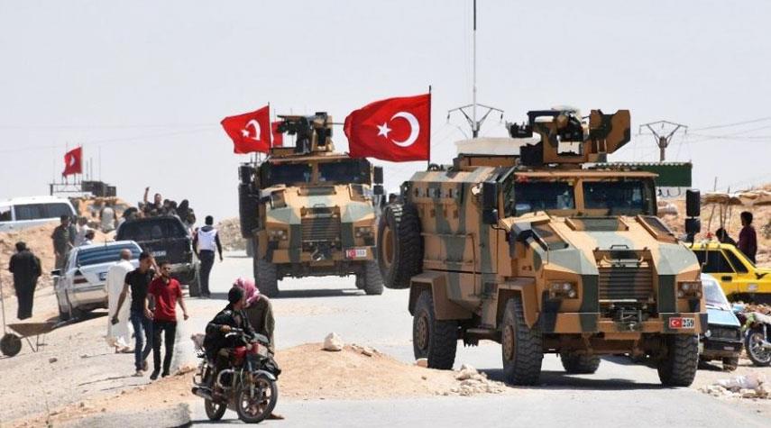 تركيا تعزز قواتها بمنطقة عين عيسى شمالي الرقة في سوريا