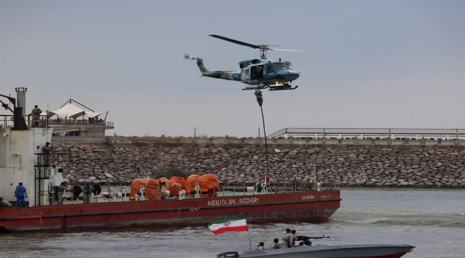 ايران تطلق مناورات " الامن المستدام" في بحر قزوين 