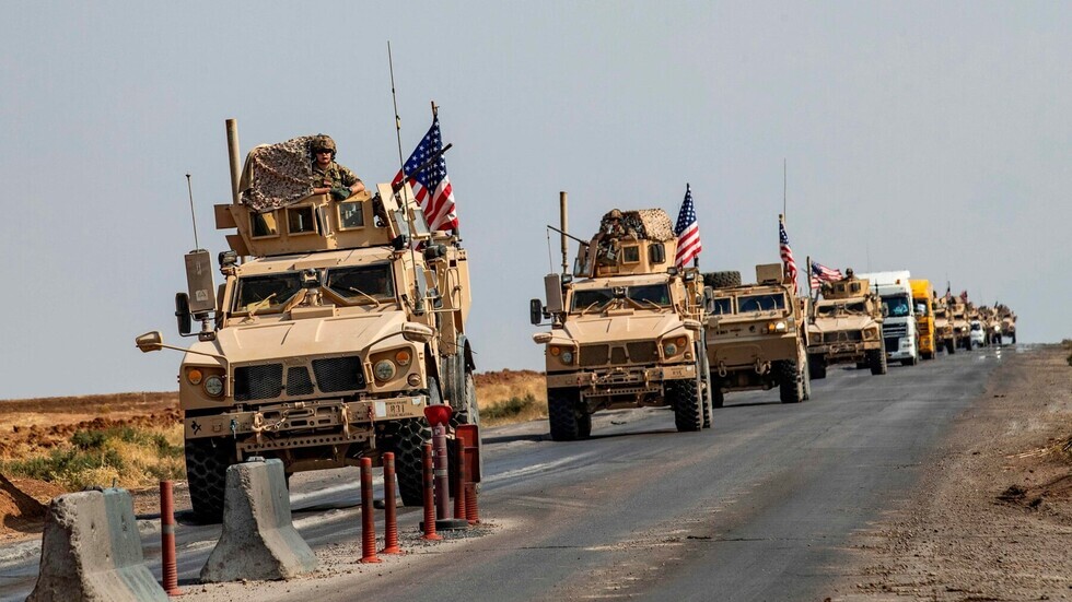 الاحتلال الأمريكي يدخل 43 آلية لدعم قواعده  غير الشرعية في سوريا  
