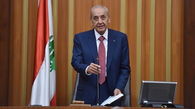 رئیس پارلمان لبنان: از مرزهای زمینی‌ و دریایی خود به طور کامل دفاع خواهیم کرد