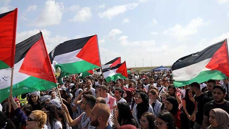  اعتراض گسترده فلسطینیان  به سفر بایدن به سرزمین های اشغالی