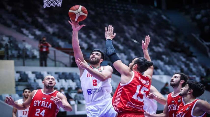 إيران تفوز على سوريا في بطولة كأس آسيا لكرة السلة