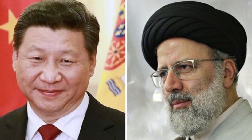 گفت‌وگوی یک‌ساعته روسای جمهور ایران و چین