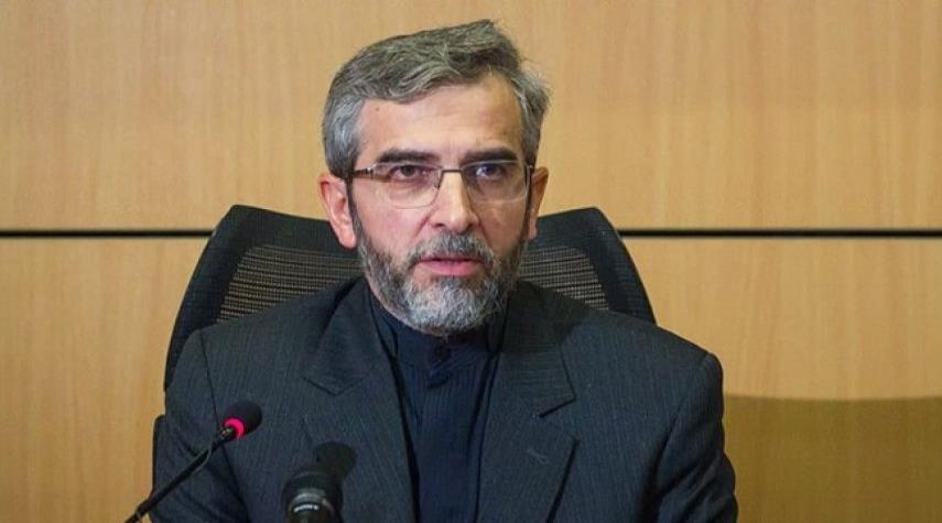 باقري: إيران مستعدة لاختتام مباحثات رفع الحظر في فترة وجيزة