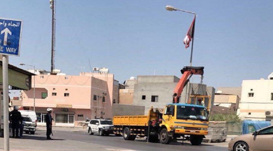 السلطات البحرينية تزيل مظاهر عاشوراء من منطقة عالي