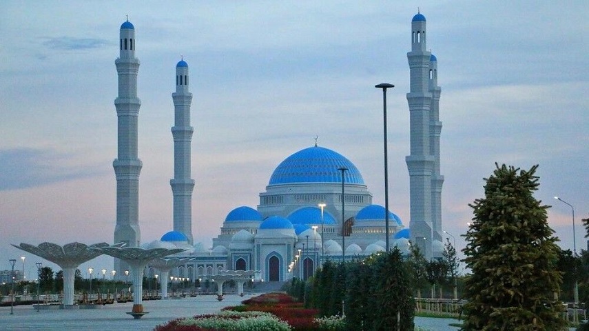 افتتاح بزرگترین مسجد آسیای میانه در قزاقستان
