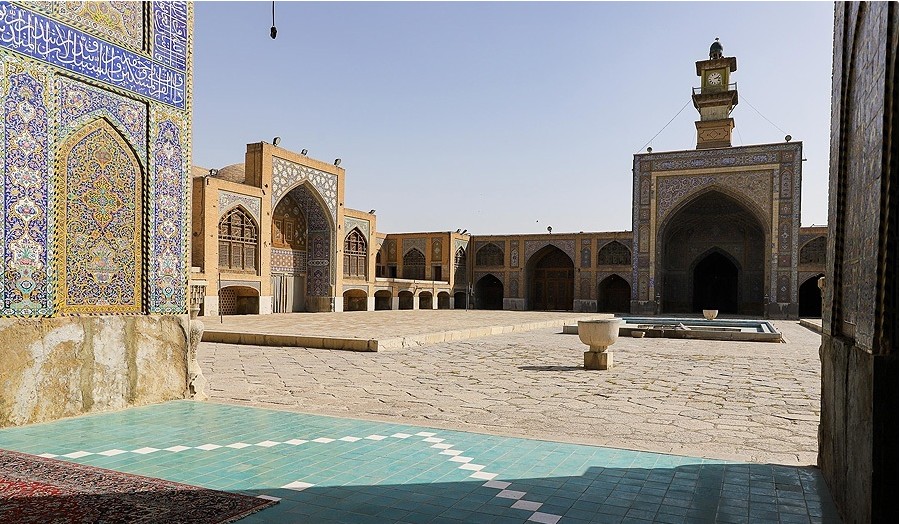 بالصور.. مسجد "السيد" من المعالم السياحية الجميلة في اصفهان