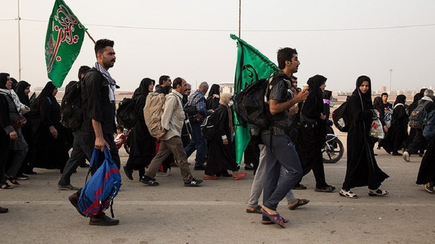 زائران اربعین از مرزهای ایران تا کربلا چه مسافتی را می‌پیمایند؟