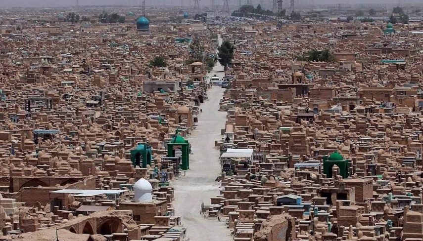  وادی السلام بزرگترین قبرستان دنیا 