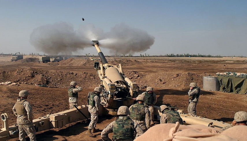 حمله مجدد تو‎پخانه‌ای و پهپادی سپاه به مقر تروریست‌ها در شمال عراق