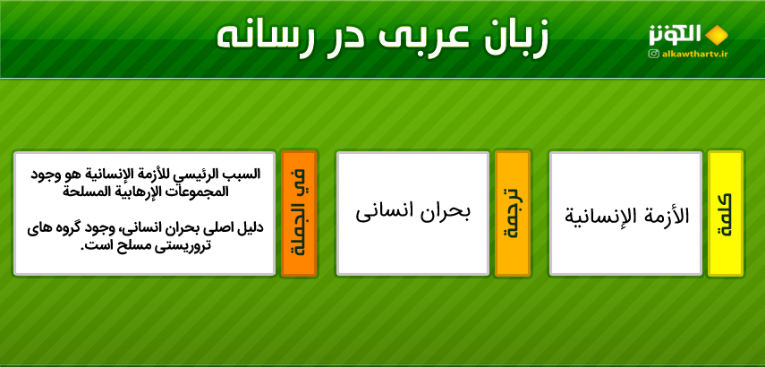 اصطلاحات  رسانه ای عربی به فارسی (3)
