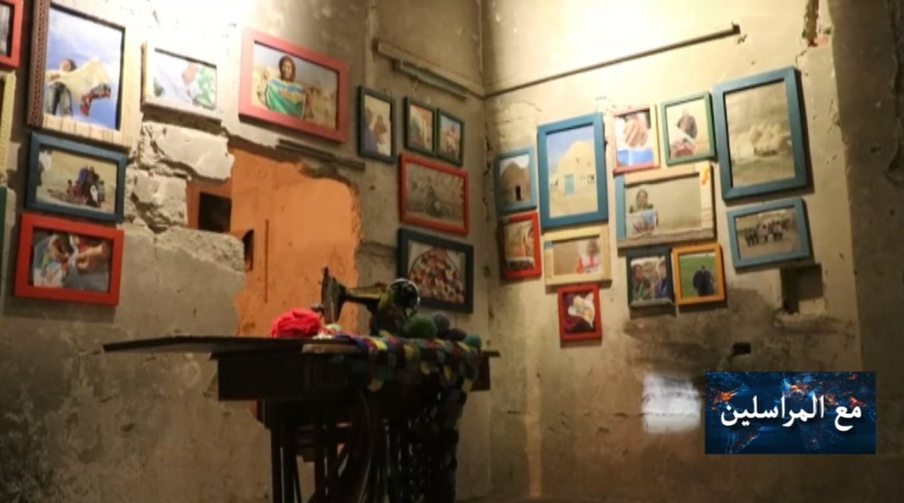 سوريا.... فنانون شباب يقيمون معرض في مدينة حلب 
