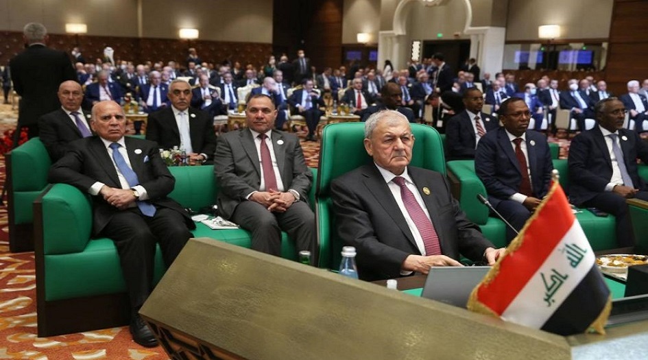 الرئيس العراقي يحدد موقف بلاده من القضية الفلسطينية 