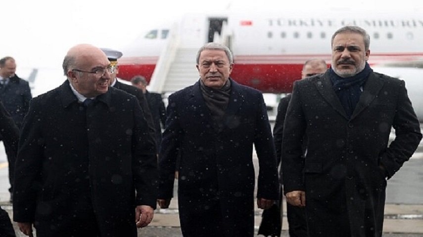 نخستین دیدار وزیران دفاع ترکیه و سوریه پس از یازده سال