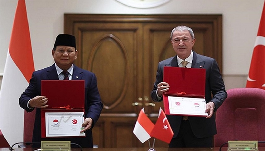 گسترش همکاری های نظامی ترکیه و اندونزی
