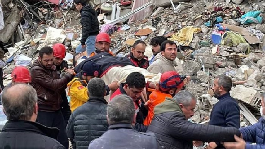 عبور تلفات زلزله ترکیه و سوریه از مرز 4 هزار نفر