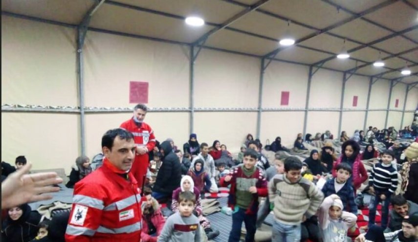 مساعدات ايران الاغاثية لـ12 ألف من متضرري الزلزال في سوريا