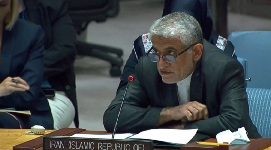 مندوب ايران في الامم المتحدة يطالب بالالغاء الفوري للعقوبات الجائرة ضد سوريا