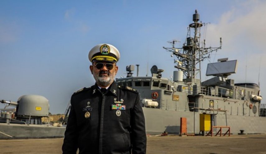  الأدميرال ايراني يعلق على المناورات البحرية المشتركة بين ايران و روسيا و الصين