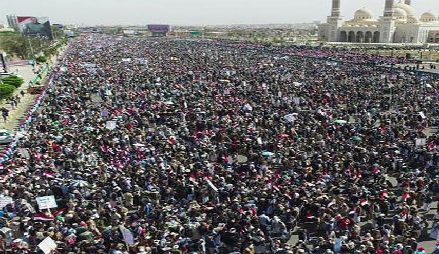  مسيرات مليونية في اليمن إحياءً ليوم الصمود الوطني 