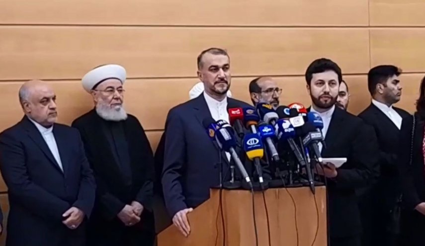 تاکید امیرعبداللهیان بر حمایت ایران از دولت ، ملت و مقاومت لبنان