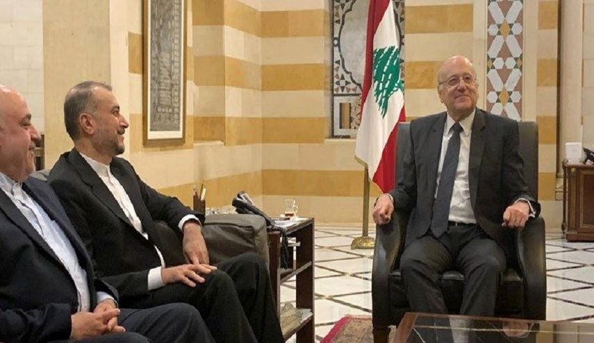 دیدار امیرعبداللهیان با وزیر خارجه و نخست وزیر لبنان
