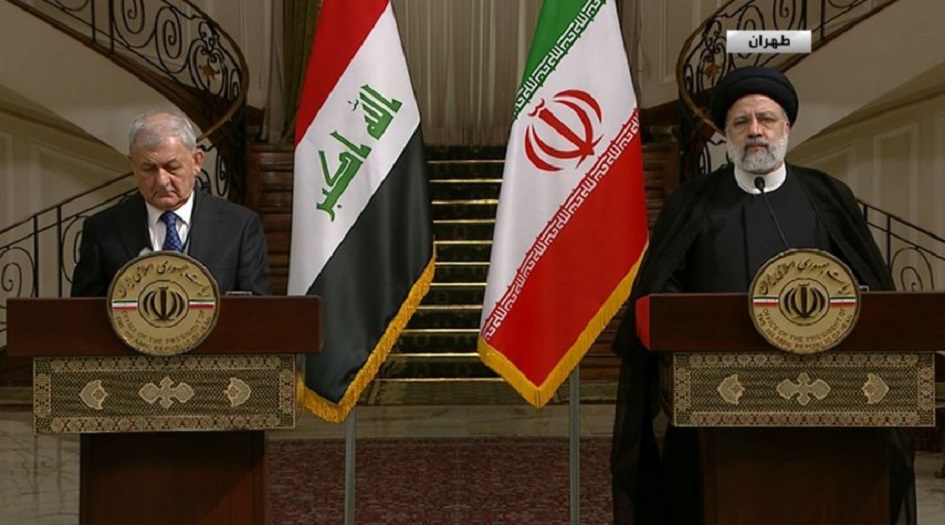 الرئيس الايراني: ايران والعراق تربطهما علاقات ثنائية وثيقة