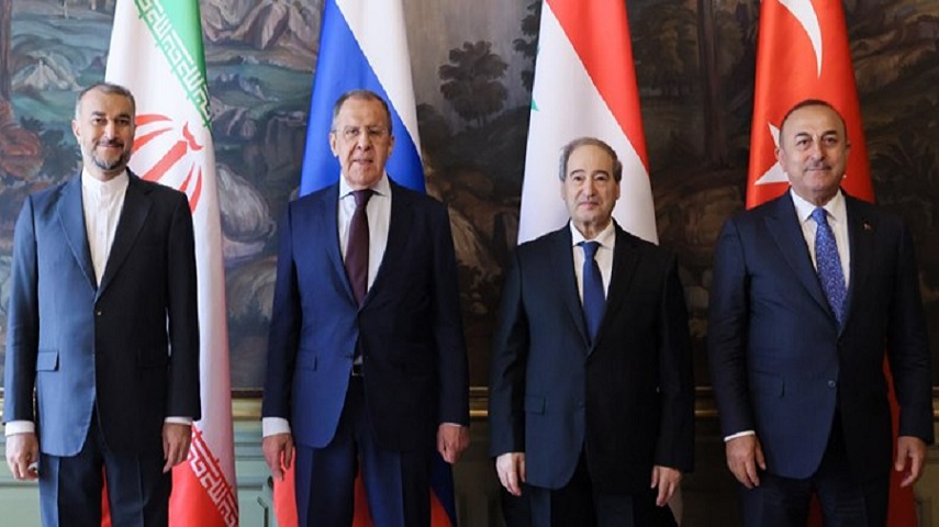 تاکید بر تمامیت ارضی سوریه در بیانیه اجلاس چهار جانبه مسکو