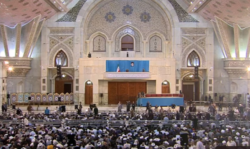 مراسم بزرگداشت سی و چهارمین سالگرد ارتحال امام خمینی (ره) آغاز شد